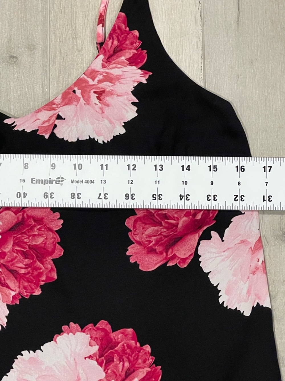 Banana Republic Floral Camisole Top Black Pink XS NWT - Picture 6 of 9